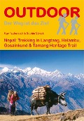 Cover-Bild zum Titel 'Nepal: Trekking in Langtang, Helambu, Gosainkund & Tamang Heritage Trail' von 'Kay Tschersich, Sophie Streck'