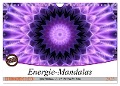 Energie - Mandalas, Spiritualität durch die Farbe Lila (Wandkalender 2025 DIN A4 quer), CALVENDO Monatskalender - Christine Bässler