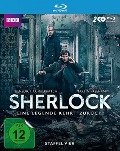 Cover-Bild zum Titel 'Sherlock' von 'Mark Gatiss, Arthur Conan Doyle, Steve Thompson, Steven Moffat, David Arnold'