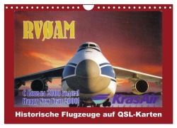Cover-Bild zum Titel 'Historische Flugzeuge auf QSL-Karten (Wandkalender 2026 DIN A4 quer), CALVENDO Monatskalender' von 'Henning von Löwis of Menar'