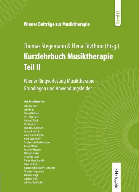 Kurzlehrbuch Musiktherapie Teil 2 - 