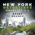Cover-Bild zum Titel 'New York Detectives 7-9' von 'Henry Rohmer'