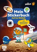 Cover-Bild zum Titel 'Die Sendung mit der Maus - Mein Stickerbuch mit spannendem Sachwissen: Auf ins Weltall' von ''