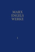 Cover-Bild zum Titel 'MEW / Marx-Engels-Werke Band 1' von 'Friedrich Engels, Karl Marx'