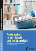 Cover-Bild zum Titel 'Achtsamkeit in der Schule und im Unterricht' von 'Franziska Krumwiede-Steiner'