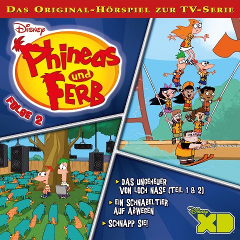 02: Das Ungeheuer von Loch Nase (Teil 1 & 2) / Ein Schnabeltier auf Abwegen / Schnapp sie! (Disney TV-Serie) - Danny Jacob, Janis Liebhart, Dan Povenmire