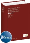 Cover-Bild zum Titel 'Die Akten des Kaiserlichen Reichshofrats (RHR)' von ''