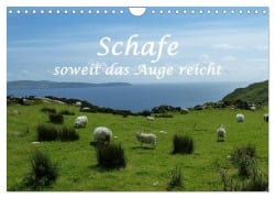 Cover-Bild zum Titel 'Schafe - soweit das Auge reicht (Wandkalender 2027 DIN A4 quer), CALVENDO Monatskalender' von 'Stefanie Und Philipp Kellmann'