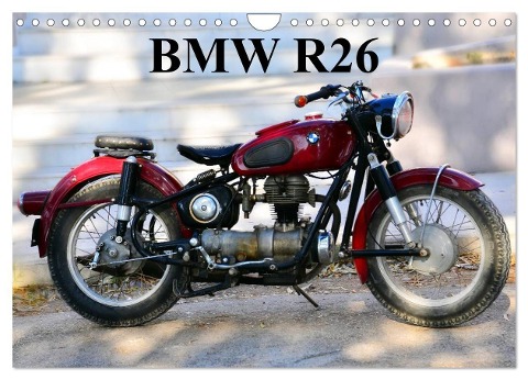 BMW R26 (Wandkalender 2025 DIN A4 quer), CALVENDO Monatskalender - Ingo Laue