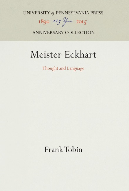 Meister Eckhart - Frank Tobin