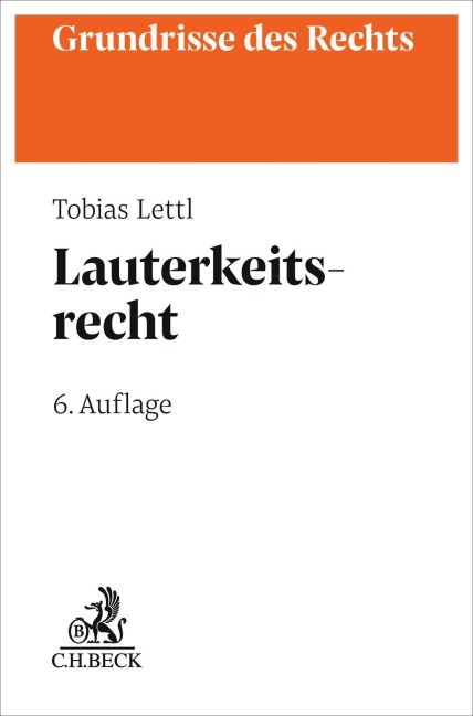 Lauterkeitsrecht - Tobias Lettl
