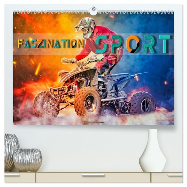 Faszination Sport (hochwertiger Premium Wandkalender 2026 DIN A2 quer), Kunstdruck in Hochglanz - Peter Roder