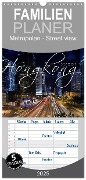 Familienplaner 2025 - Hongkong - street view mit 5 Spalten (Wandkalender, 21 x 45 cm) CALVENDO - Monika Schöb