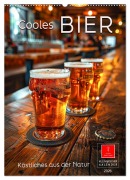 Cooles Bier - Köstliches aus der Natur. (Wandkalender 2026 DIN A2 hoch), CALVENDO Monatskalender - Peter Roder