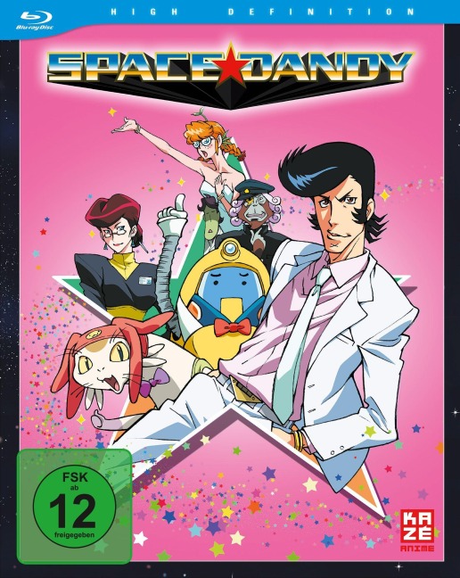 Space Dandy - Keiko Nobumoto, Dai Satô, Kimiko Ueno