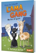 Cover-Bild zum Titel 'Die Lama-Gang. Mit Herz & Spucke 1: Ein Fall für alle Felle' von 'Heike Eva Schmidt'