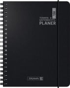 Cover-Bild zum Titel 'Termin- & Unterrichtsplaner 2026/2027 | A5, Kunststoff, schwarz' von ''