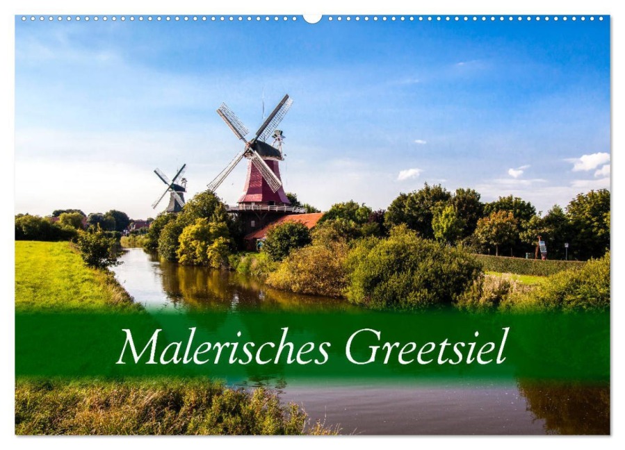 Malerisches Greetsiel (Wandkalender 2026 DIN A2 quer), CALVENDO Monatskalender - A. Dreegmeyer