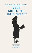 Cover-Bild zum Titel 'Kritik der Urteilskraft / Schriften zur Ästhetik und Naturphilosophie' von 'Immanuel Kant'