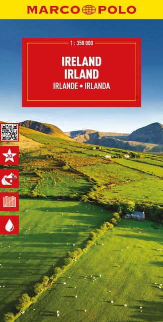 MARCO POLO Reisekarte Irland 1:350.000 - 