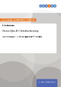 Cover-Bild zum Titel 'Status Quo EU-Osterweiterung' von 'I. Lukmann'