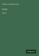 Cover-Bild zum Titel 'Tacite' von 'Publius Cornelius Tacite'