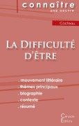 Cover-Bild zum Titel 'Fiche de lecture La Difficulté d'être de Jean Cocteau (Analyse littéraire de référence et résumé complet)' von 'Jean Cocteau'