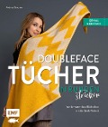 Cover-Bild zum Titel 'Doubleface-Tücher in Runden stricken' von 'Andrea Brauneis'
