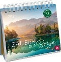 Postkartenkalender 2025: Zauber der Berge - 