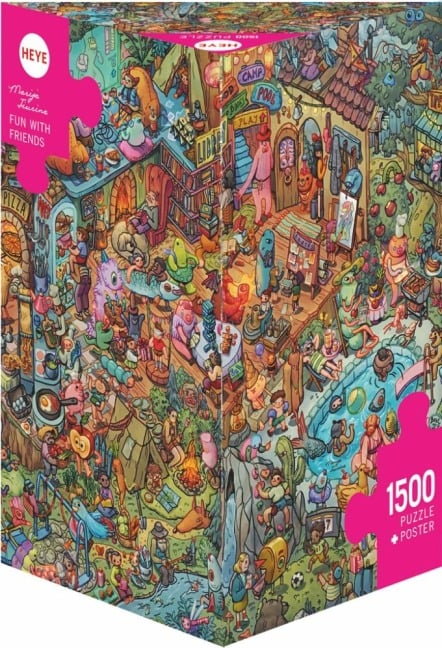 Fun With Friends Puzzle 1500 Teile - Marija Tiurina