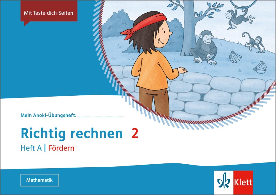 Mein Anoki-Übungsheft. Richtig Rechnen 2. Heft A | Fördern. Übungsheft Klasse 2 - 