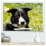 Das coole Hunde ABC (hochwertiger Premium Wandkalender 2026 DIN A2 quer), Kunstdruck in Hochglanz - Sabine Löwer