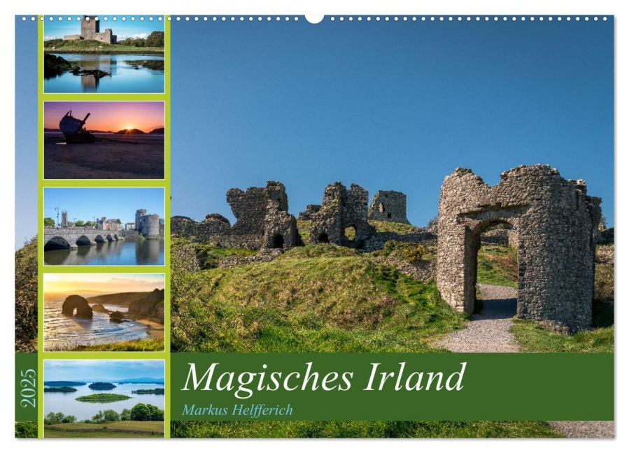 Magisches Irland 2025 (Wandkalender 2025 DIN A2 quer), CALVENDO Monatskalender - Markus Helfferich