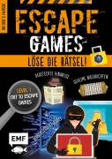 Cover-Bild zum Titel 'Escape Games Level 1 (orange) - Löse die Rätsel! - 10 Escape Games ab der 3. Klasse' von 'Mathieu Quénée'