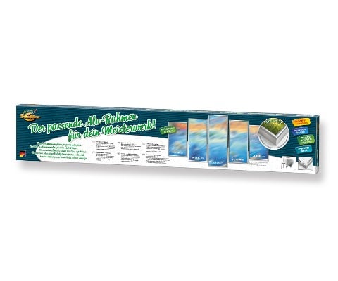 MNZ - Alurahmen Polyptychon Silber - 