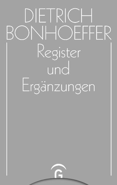 Register und Ergänzungen - 