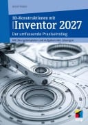 Cover-Bild zum Titel '3D-Konstruktionen mit Autodesk Inventor 2027' von 'Detlef Ridder'