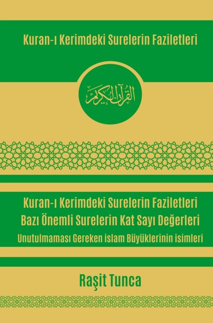 Kuran-¿ Kerimdeki Surelerin Faziletleri ve Kat Say¿ De¿erleri - Ra¿it Tunca