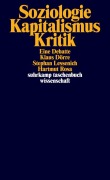 Cover-Bild zum Titel 'Soziologie - Kapitalismus - Kritik' von 'Klaus Dörre, Stephan Lessenich, Hartmut Rosa'