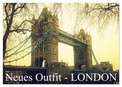 Cover-Bild zum Titel 'Neues Outfit - LONDON (Wandkalender 2026 DIN A4 quer), CALVENDO Monatskalender' von 'Ulrike Adam'