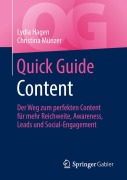 Cover-Bild zum Titel 'Quick Guide Content' von 'Lydia Hagen, Christina Münzer'