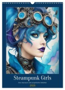 Cover-Bild zum Titel 'Steam-Punk-Girls - Eine charmante und sympathische Subkultur (Wandkalender 2026 DIN A3 hoch), CALVENDO Monatskalender' von 'Jean-Louis Glineur'