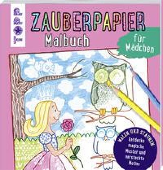 Zauberpapier Malbuch für Mädchen - Norbert Pautner