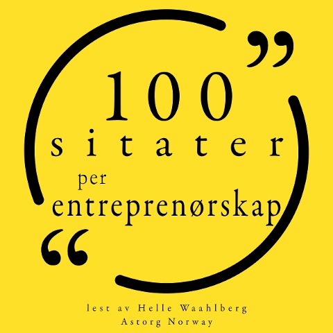 100 tilbud for entreprenørskap - Various
