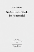 Cover-Bild zum Titel 'Die Macht der Sünde im Römerbrief' von 'Patrick Bahl'