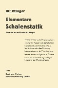 Cover-Bild zum Titel 'Elementare Schalenstatik' von 'Alf Pflüger'
