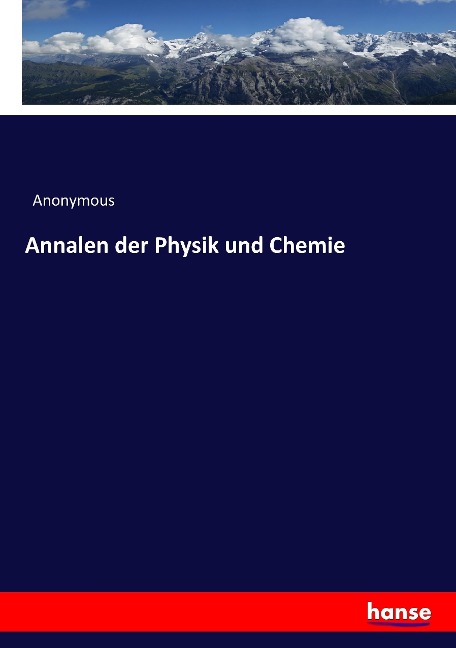 Annalen der Physik und Chemie - Anonymous