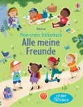 Cover-Bild zum Titel 'Mein erstes Stickerbuch: Alle meine Freunde' von 'Holly Bathie'