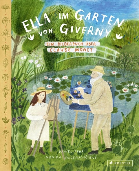 Ella im Garten von Giverny - Daniel Fehr, Monika Vaicenaviciene