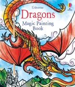 Cover-Bild zum Titel 'Dragons Magic Painting Book' von 'Fiona Watt'
